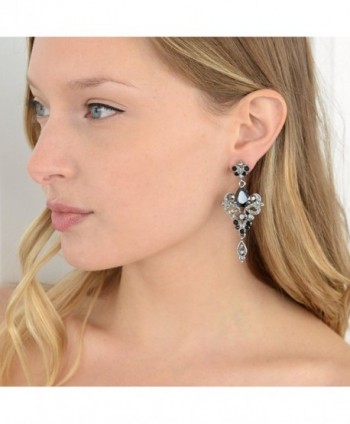 Mariell Vintage Chandelier Earrings Bridesmaids