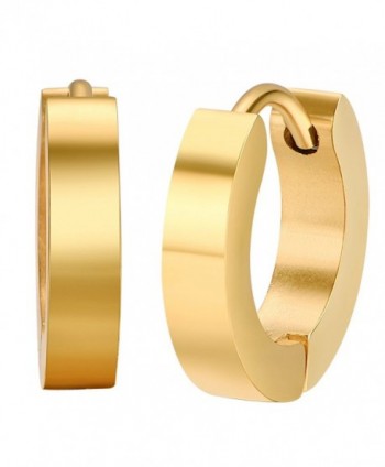 Shally 18K Gold Plated Linked Earrings Round Hoop Earrings - CK182DM2KII