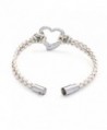 Bling Jewelry Stainless Leather Bracelet in Women's Wrap Bracelets