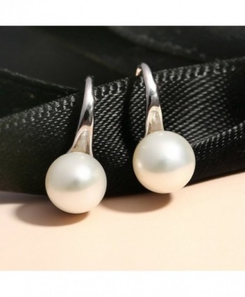 sterling earring Cultured Freshwater Earrings in Women's Drop & Dangle Earrings