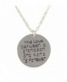Grandson and Nana Keepsake Pendant Necklace The Love Between a Grandson and Nana is Forever - C012NT661ZE