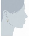 Nine West Classics Gold Tone Earrings in Women's Hoop Earrings