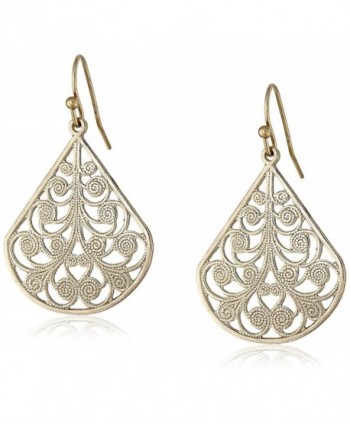 1928 Jewelry Vine Earrings - gold - C3115VCC92V