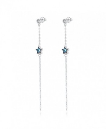 PLATO Earrings Five pointed Swarovski Crystals - CI12N82QJJ9