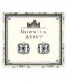 Downton Abbey Silver Tone Hematite Earrings