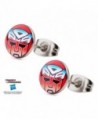 Transformers Earrings Autobot Round Stainless in Women's Stud Earrings