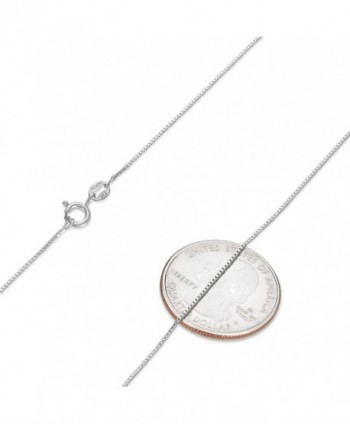 Sterling Silver Nickel Free Necklace inches