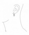 Bling Jewelry Freshwater Cultured Sterling in Women's Hoop Earrings