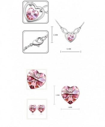 Swarovski Elements Crystal Necklace Earrings