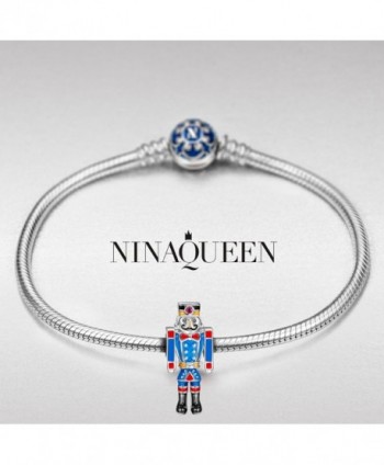 NinaQueen Nutcracker Christmas Anniversary Granddaughter in Women's Charms & Charm Bracelets