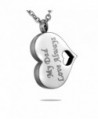 HooAMI "My Dad My Hero My Angel" Cremation Jewelry Urn Necklace Pendant - CM120GGBG0H