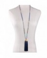 KELITCH Turquoise Crystal Necklace Layering