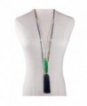 KELITCH Turquoise Crystal Necklace Layering in Women's Pendants