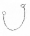 Authentic Sterling Silver Necklace Extender in Women's Chain Necklaces