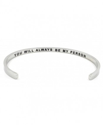 PERSON Inspirational Bracelet Friends Besties