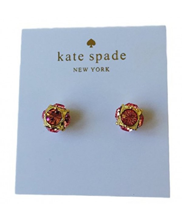 Kate Spade Lady Marmalade Stud Earrings Light Pink - C217YY9Z32S