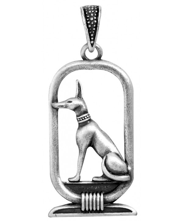 Anubis Pendant - Collectible Medallion Necklace Accessory Jewelry - CZ112T6LLPX