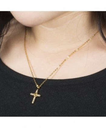 Simple Religious Necklace Plated pendants in Women's Chain Necklaces