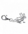 Sterling Silver Frog Prince European Style Clasp Charm - CT115XZZ8XN