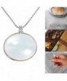 WensLTD Magnifier Pendant Necklace Decorativ in Women's Choker Necklaces