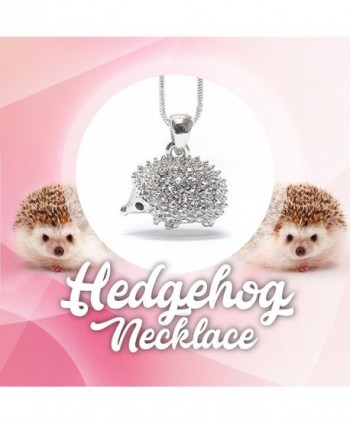 Lola Bella Gifts Hedgehog Necklace in Women's Pendants