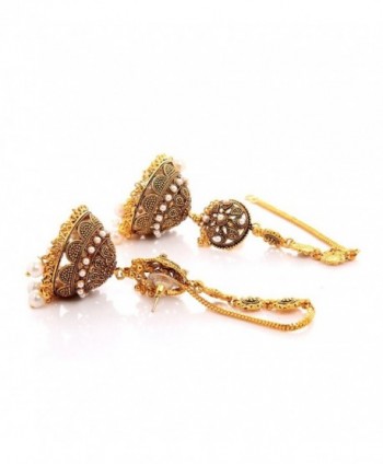 Intricately Designed Traditional Bollywood Earring in Women's Drop & Dangle Earrings