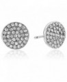 kate spade new york "Pave Studs" Shine On Earrings - Clear/Silver - CH185O9NE6A