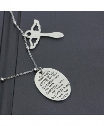 Inspirational Necklace Jewelry Birthday Christmas in Women's Pendants