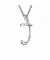 Bling Jewelry Sterling Initial Necklace