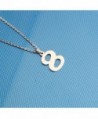 Ensianth Necklace Stainless Pendant Birthday in Women's Pendants