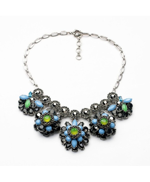 Fun Daisy Fashion Retro Silver Female Necklace - xl01235 - CU11QEKBT0R