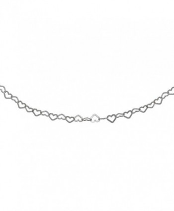 Sterling Silver Italian Choker Necklace in Women's Choker Necklaces