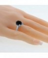 Black Diamond Sterling Silver Womens in Women's Wedding & Engagement Rings