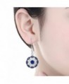 Merthus Sapphire Statement Earrings Sterling