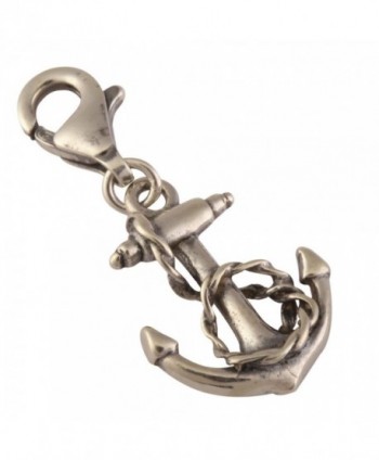 Sterling Silver Victory Anchor Charm Bead for European Charm Bracelets EC43 - CF11BN3DUST