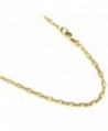 14k Gold Filled(1/20 of 14k) Necklace. 2.3mm Flat Link Chain. 14 to 36 inches - C511TIYYS1X