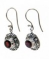 NOVICA Sterling Earrings Scarlet Ladybug