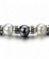 Synthetic White Pearls Beaded Bracelet