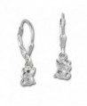 925 Sterling Silver dangle earring little mouse- Teenie-Weenie- 925 Sterling Silver SDO585J - CU11LCW9NNR