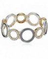 Nine West "Ring Around" Stretch Bracelet - Tri-tone - C912J0OI2RL