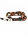 ZLYC Unisex Woven Leather Bracelet in Women's Stretch Bracelets
