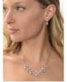 Mariell Multi Shaped Marquise Zirconia Necklace