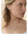 Mariell Multi Shaped Marquise Zirconia Necklace in Women's Jewelry Sets