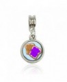 Peanut Butter and Jelly Euro European Italian Style Bracelet Bead Charm - CW11L4TEDGF