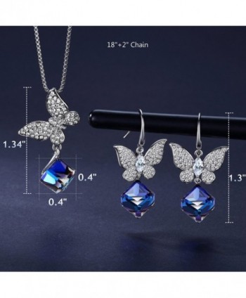 Butterfly T400 Changing Necklace Swarovski in Women's Jewelry Sets