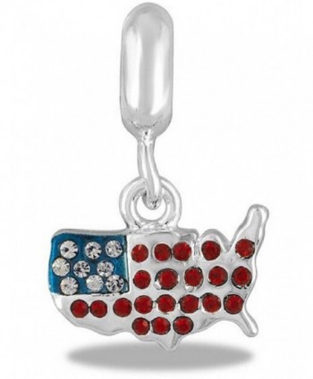 DaVinci Bead USA COUNTRY - Jewelry Bracelet Memories Dangle DB83-19 - C612FPADKW5