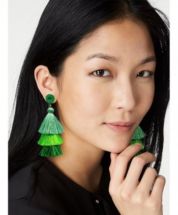 Tassel Layered Dangle Earrings Christmas