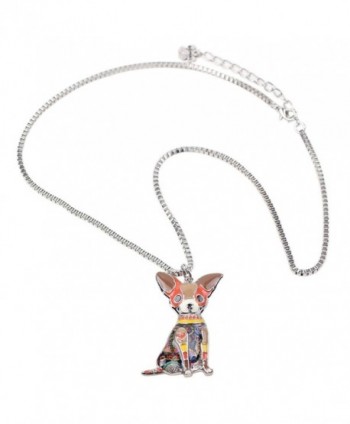 Bonsny Chihuahua Necklace pendant Exclusive