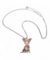 Bonsny Chihuahua Necklace pendant Exclusive