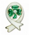 Irish Gifts - Irish Shamrock Pin - Sympathy Brooch - In Loving Memory Jewelry - CT115M6HSXB